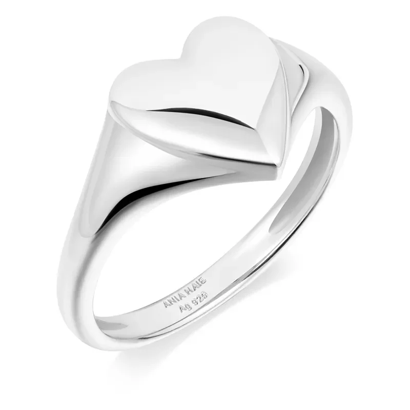 ANIA HAIE LOVE SIGNET RING R057-02H