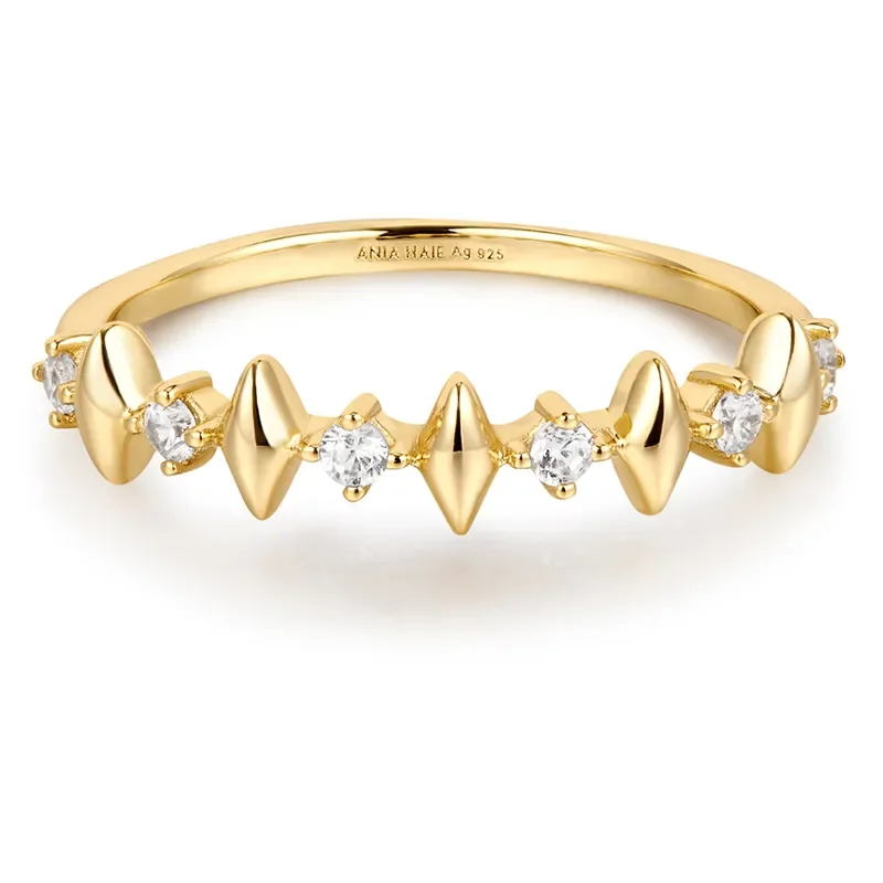 ANIA HAIE GOLD MULTI SPARKLE RING R061-03G