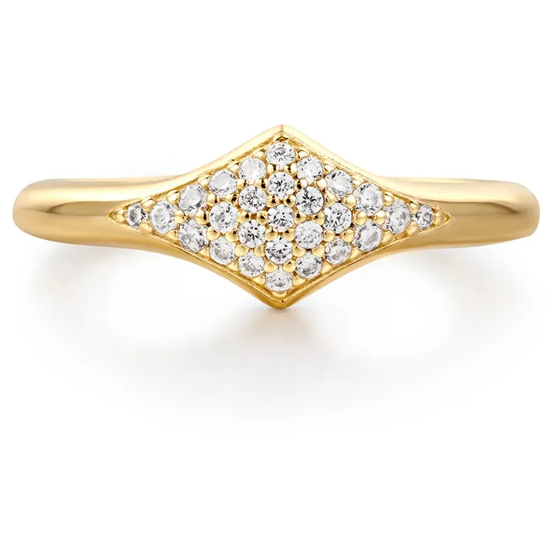 ANIA HAIE GOLD PAVE SPARKLE RING R061-05G