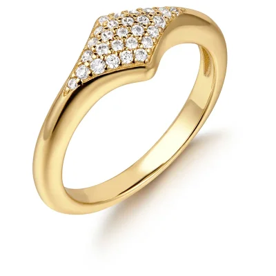 ANIA HAIE GOLD PAVE SPARKLE RING R061-05G