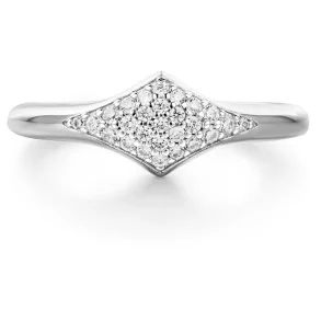 ANIA HAIE SILVER PAVE SPARKLE RING R061-05H