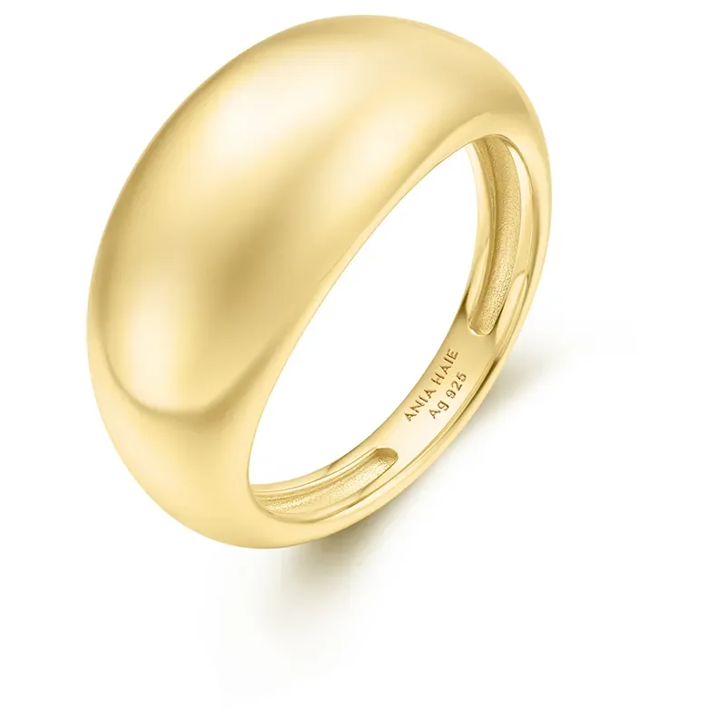 ANIA HAIE GOLD BOLD DOME RING R062-01G