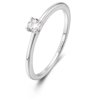 ANIA HAIE SILVER CLASSIC SLIM STACKING RING R064-01H