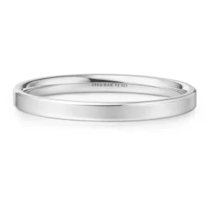 ANIA HAIE SILVER 2MM SMOOTH BAND RING R064-02H