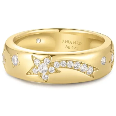 ANIA HAIE GOLD CELESTIAL CHUNKY RING R066-03G