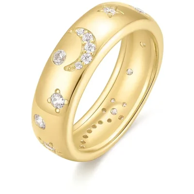 ANIA HAIE GOLD CELESTIAL CHUNKY RING R066-03G