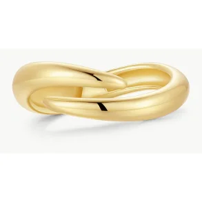 ANIA HAIE GOLD SPIRAL ADJUSTABLE RING R079-02G