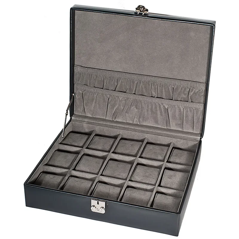 SKRIN FOR 15 UR (32119) SORT