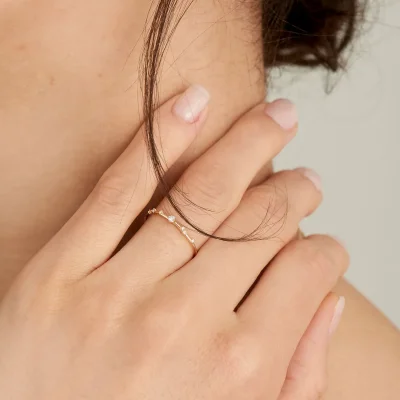 ANIA HAIE 14 KT GOLD RING RAU002-03YG