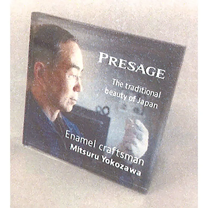 SEIKO PRESAGE ENAMEL CRAFTSMAN PLAQUE W70XH70XD35