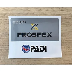 SEIKO PROSPEX PADI STICKER W10XH8MM