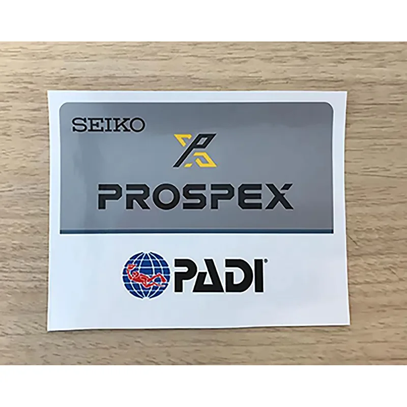 SEIKO PROSPEX PADI STICKER W10XH8MM