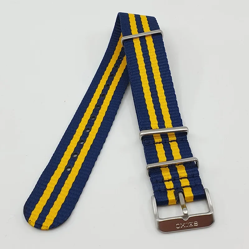 SEIKO 5 SPORTS STRAP NAVY/YELLOW