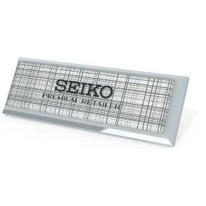 SEIKO PREMIUM RETAILER PLAQUE W138 XH46 XD30