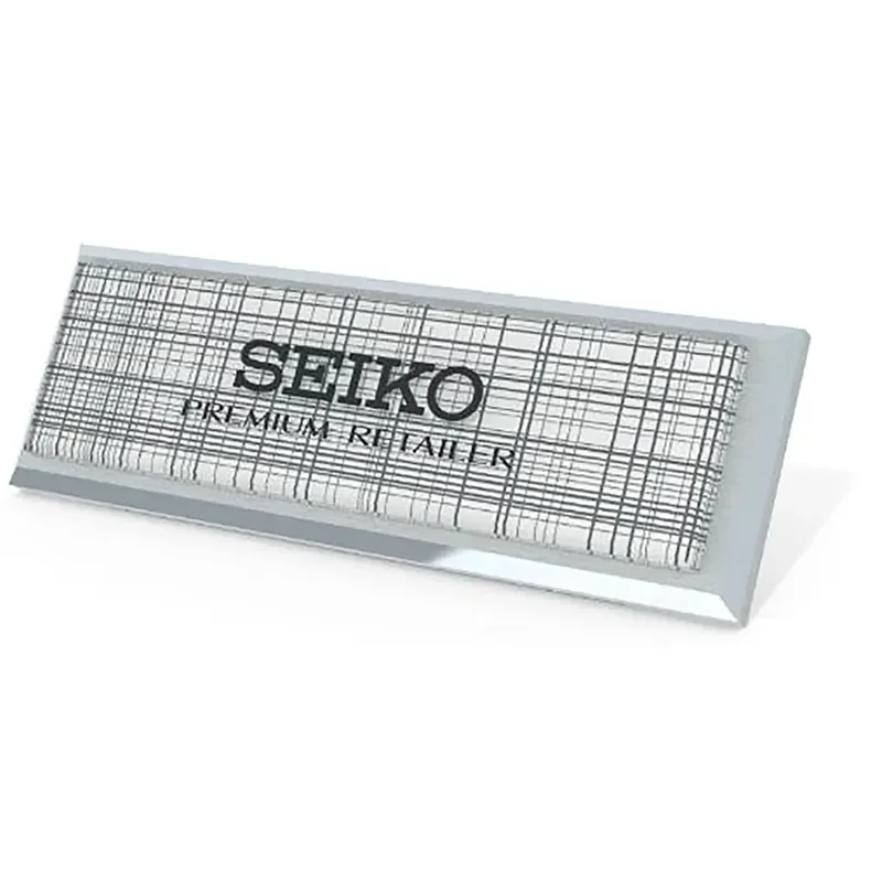 SEIKO PREMIUM RETAILER PLAQUE W138 XH46 XD30