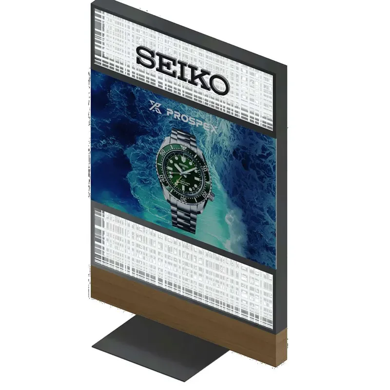 DISPLAY 2024 BACKPANEL FOR TOWER SHOWCASE W300XH450