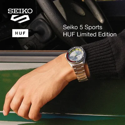 SEIKO 5 SPORTS SRPL33K1  HUF limitert