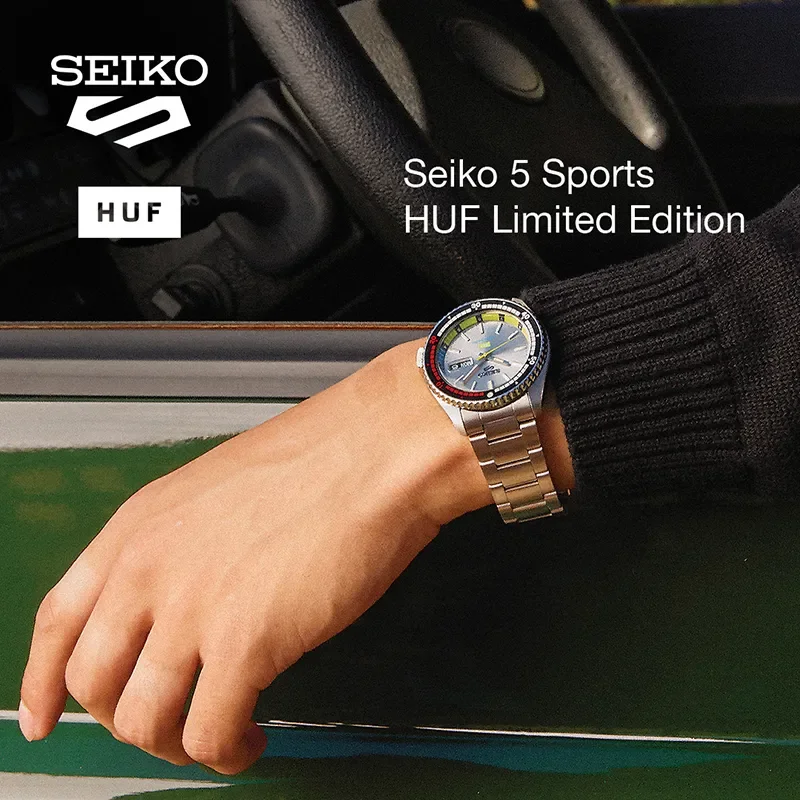 SEIKO 5 SPORTS SRPL33K1  HUF limitert