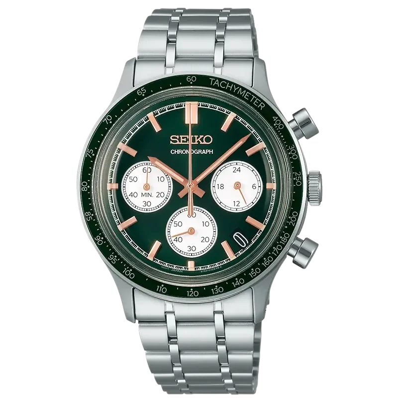 SEIKO MENS CHRONOGRAPH SSB481P1 - Herre - chronograph - Optura AS