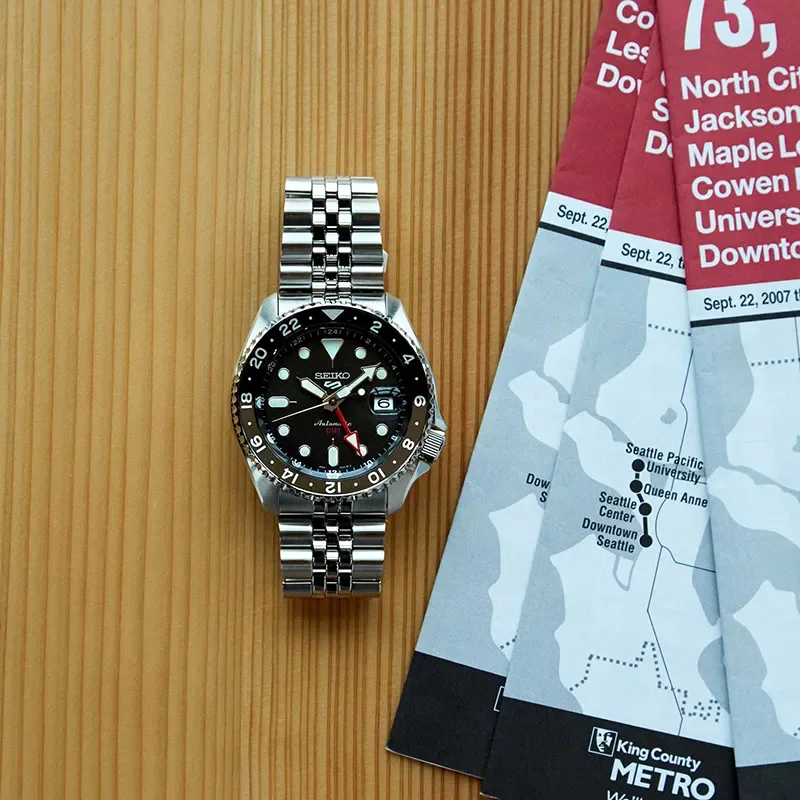 SEIKO 5 SPORTS GMT SSK001K1