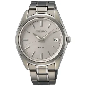 SEIKO MENS TITANIUM SUR369P1