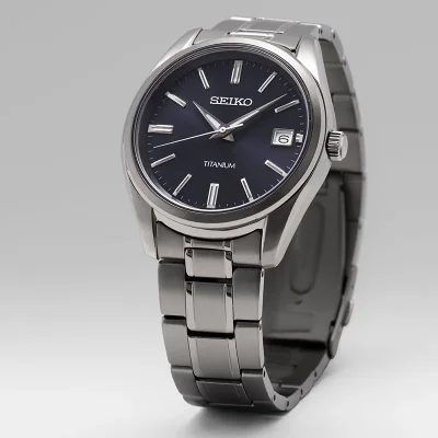SEIKO MENS TITANIUM SUR373P1