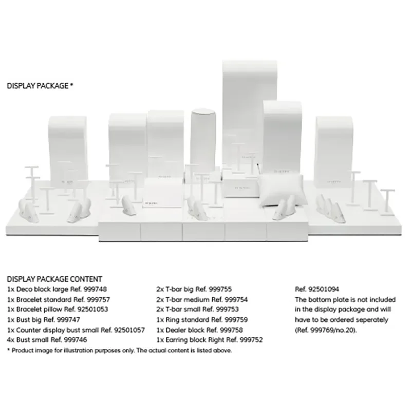 TI SENTO DISPLAY DECO SET MEDIUM 1PCS