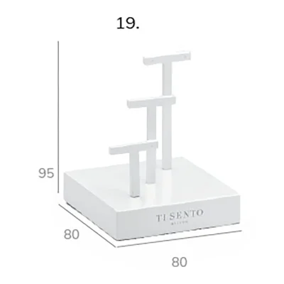 TI SENTO EARRINGBLOCK LEFT (SMALL) 1 PCS