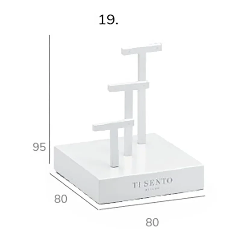 TI SENTO EARRINGBLOCK LEFT (SMALL) 1 PCS
