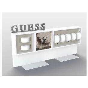GUESS WINDOW BACK PANEL 62,7WX31,1HXD14CM 7 WATCHE