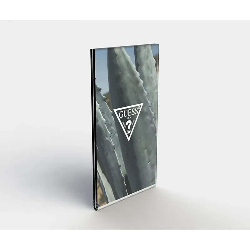GUESS WINDOW SMALL SIGN HOLDER 50MM W X90MM H