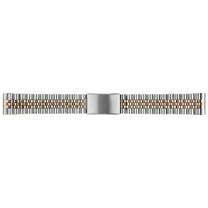 NEW JUBILEE STEEL AND ROSE GOLD PVD