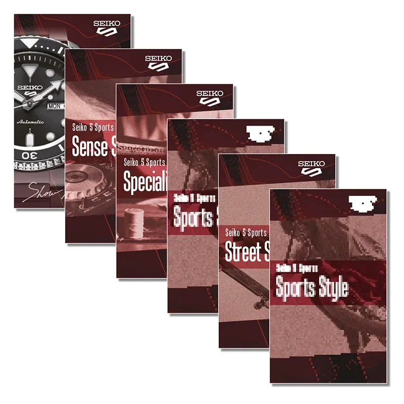 SEIKO 5 - DISPLAY VIS - SP19021H- SP19022H - 80x83