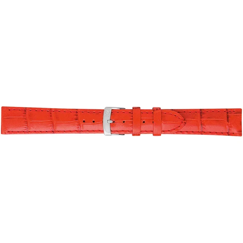 SAMBA ALLIGATOR CALF RED BRILLIANT