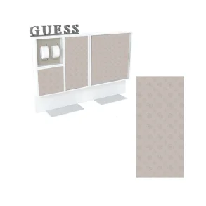 GUESS FW25 - REKT. BKGRND - 140.8X299MM