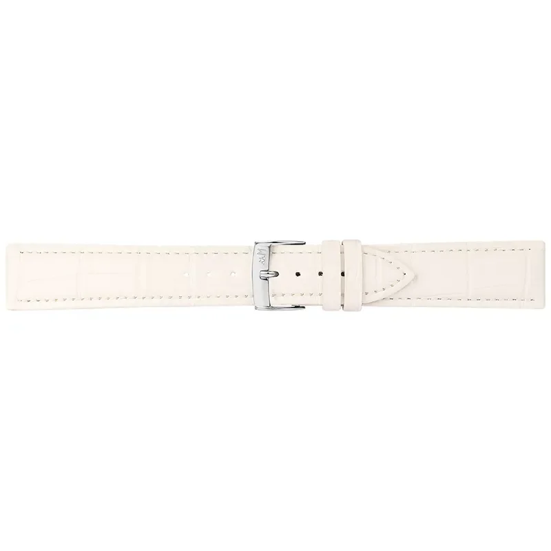TIGLIO VEGAN ALLIGATOR GRAIN WHITE