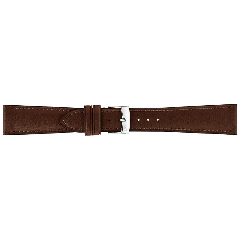 LEAF COATED LEATHER BROWN
