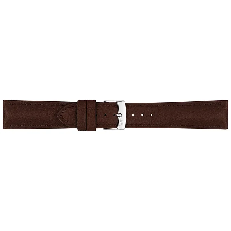 HORNET CALF DRUMMED LEATHER BROWN