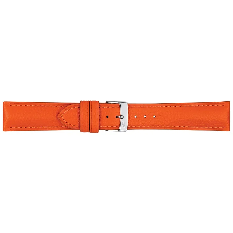 HORNET CALF DRUMMED LEATHER ORANGE