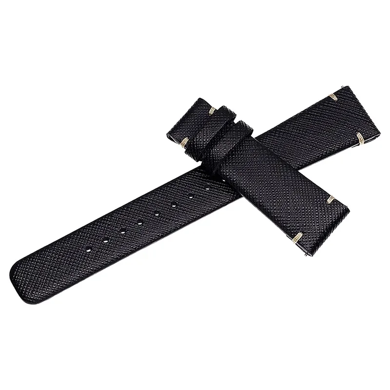 KING SEIKO STRAP BLACK SWS