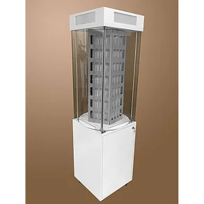 LORUS TOWER CUBE 140 WATCHES 52X52X197 WHITE