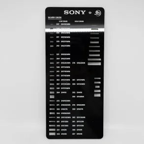 SONY BATTERY SIZE CHECKER