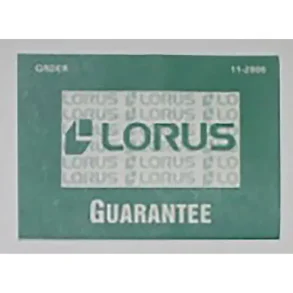 LORUS VERDENSGARANTI