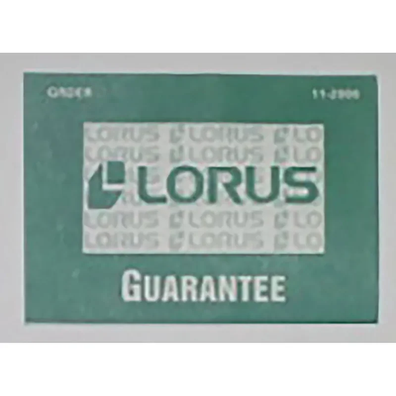 LORUS VERDENSGARANTI