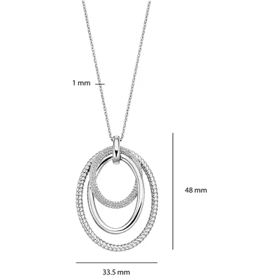 TI SENTO - MILANO NECKLACE 34127ZI