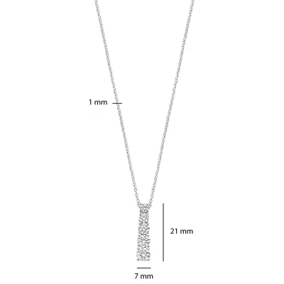 TI SENTO - MILANO NECKLACE 34129ZI